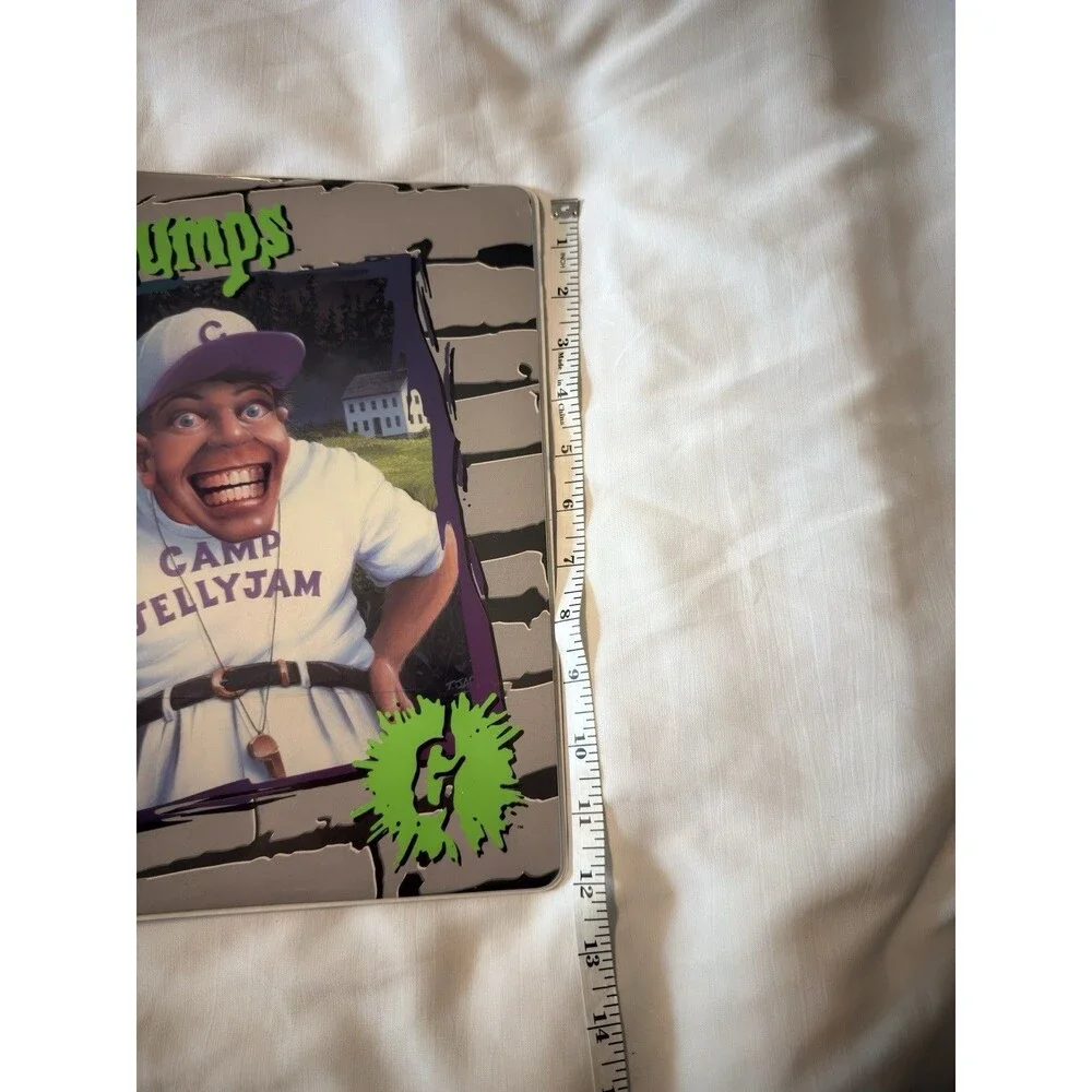Goosebumps Camp Jellyjam #33 Vintage 3 Ring Binder 90s R.L. Stine Vintage Rare
